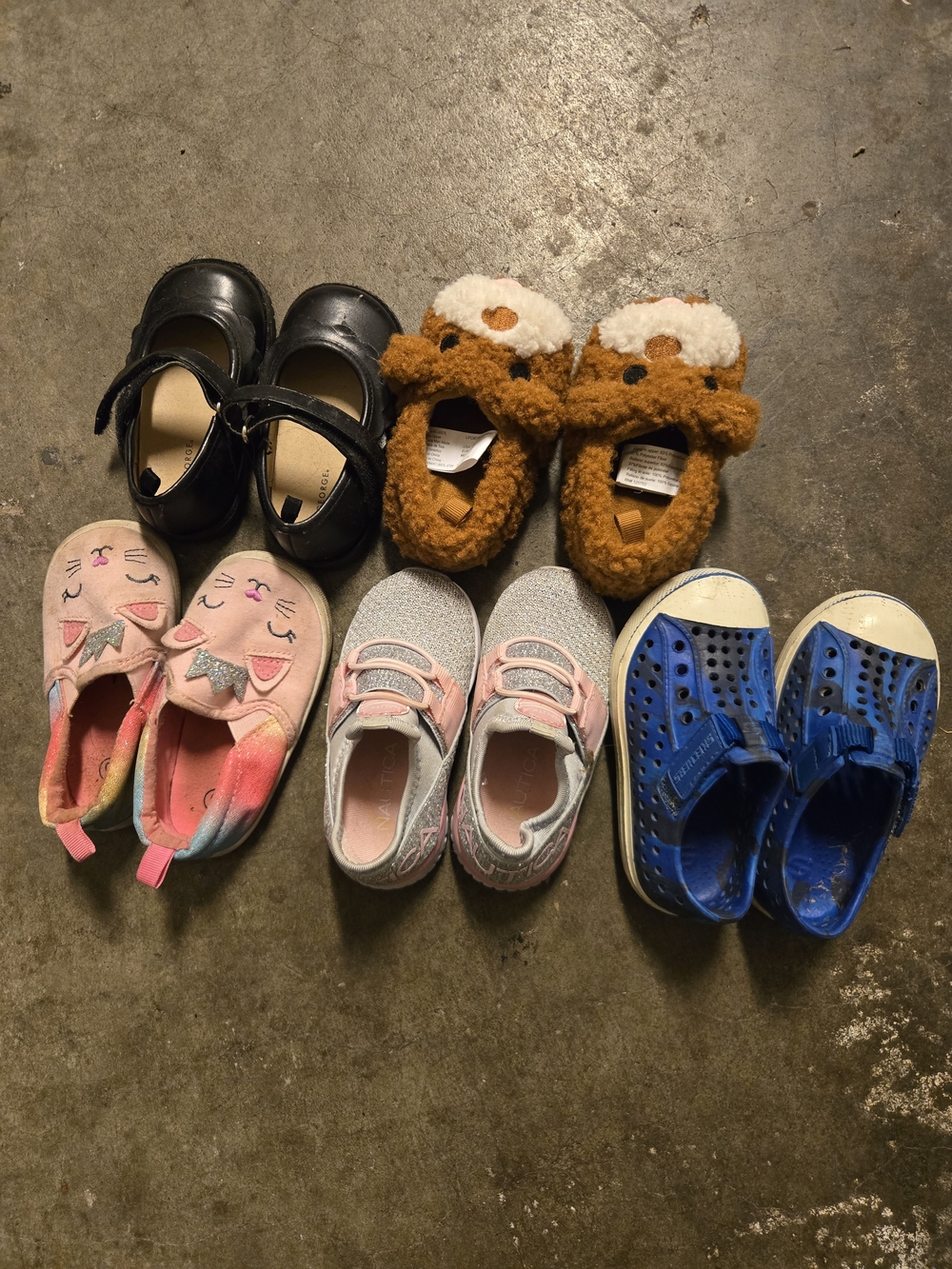 Kids Blue Slip-On Water Shoes